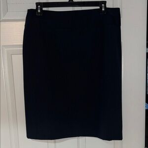 ANTONIO MELANI Black Pencil Skirt Knee-Length Work